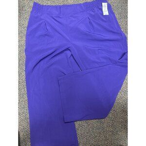Ideology Women Plus Size Pants W/side Pockets, Violet Indigo, 3X